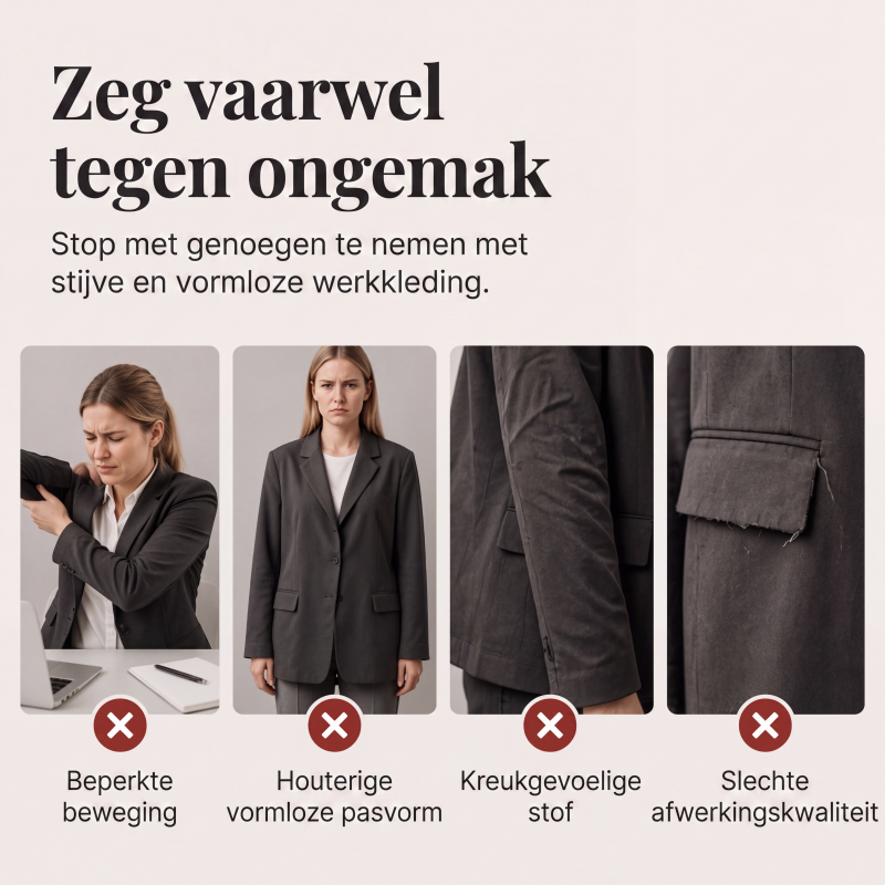 🔥 50% KORTING 💕Damesblazer met V-hals en enkele knoop