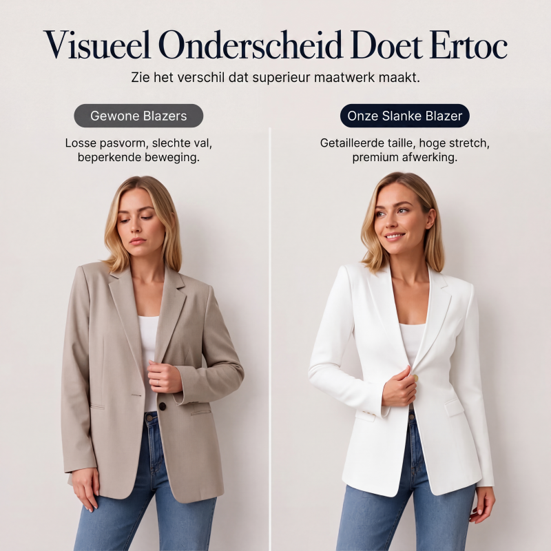 🔥 50% KORTING 💕Damesblazer met V-hals en enkele knoop