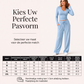 Dames set met V-hals lange mouwen top en wijde pijpen broek