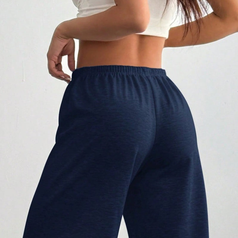 ✨ Nieuw & Trendy 👖 Dames Casual Wijde Joggingbroek met Trekkoord – Ultiem Comfort, Losse Pasvorm & Moderne Look 💫