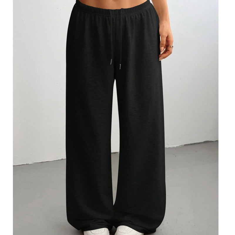 ✨ Nieuw & Trendy 👖 Dames Casual Wijde Joggingbroek met Trekkoord – Ultiem Comfort, Losse Pasvorm & Moderne Look 💫
