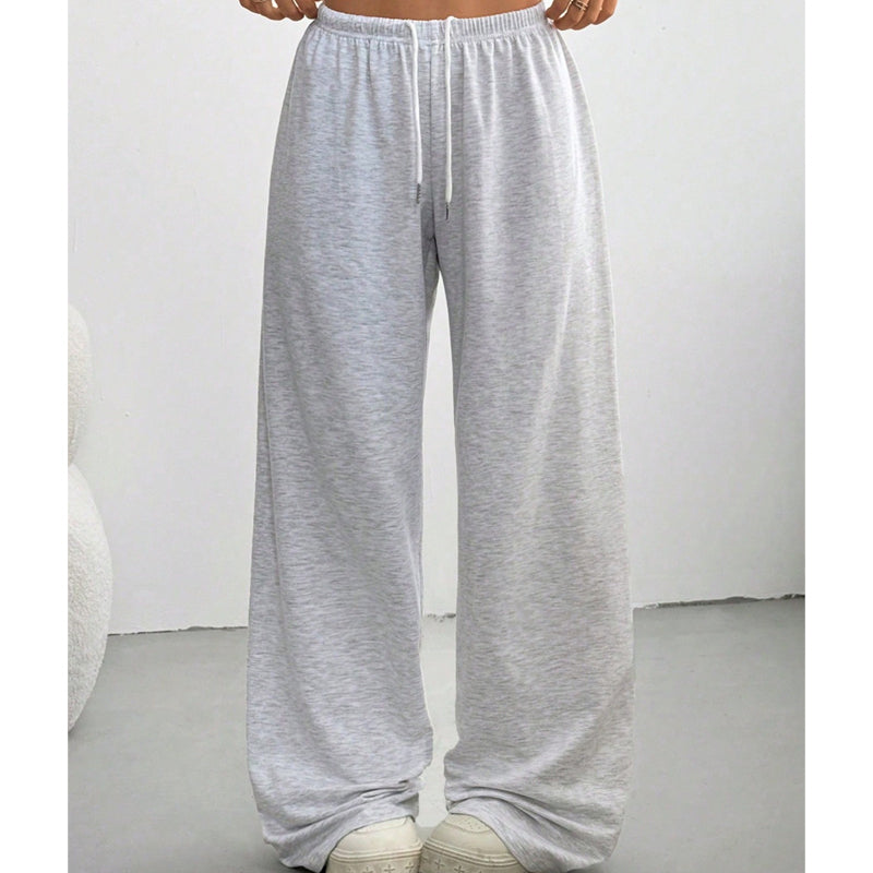 ✨ Nieuw & Trendy 👖 Dames Casual Wijde Joggingbroek met Trekkoord – Ultiem Comfort, Losse Pasvorm & Moderne Look 💫