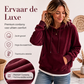💥 Exclusieve Deal 👕 Dames Corduroy Hoodie met Zakken – Zachte Textuur, Warm Comfort & Trendy Casual Look ✨