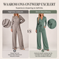 🌸 Nieuwe Collectie 👗 Dames Jumpsuit met Lange Mouwen, V-Hals & Ceintuur – Elegante Pasvorm, Flatterend Silhouet & Comfortabele Look ✨