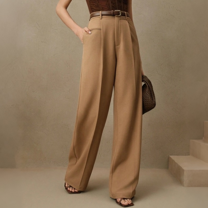 🔥 50% KORTING 👖 Dames Hoge Taille Wide Leg Pantalon – Elegante Pasvorm, Langere Beenlook & Ultiem Comfort ✨