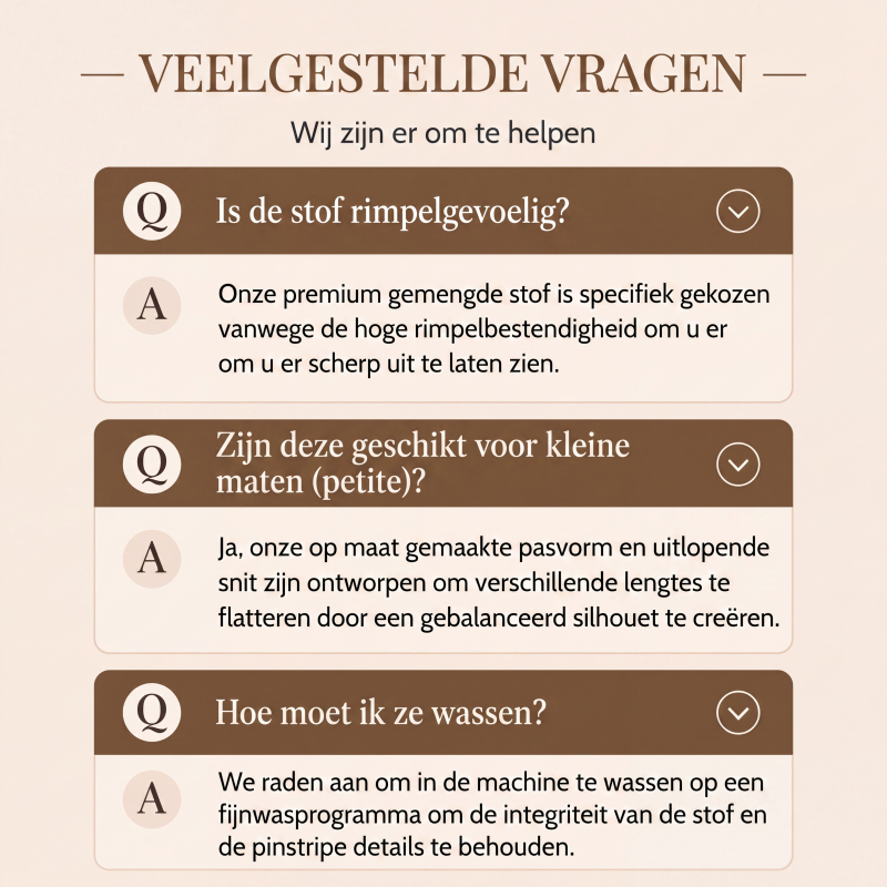 👖Dames gestreepte wijde pantalon