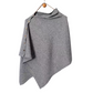 Stijlvolle poncho met knopen aan de zijkant voor dames