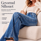 👖Dames high waist wide leg jeans