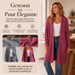 💎 Exclusieve Deal ✨ Geribbelde Damesvest 👗 Zachte Pasvorm & Tijdloze Elegante Stijl