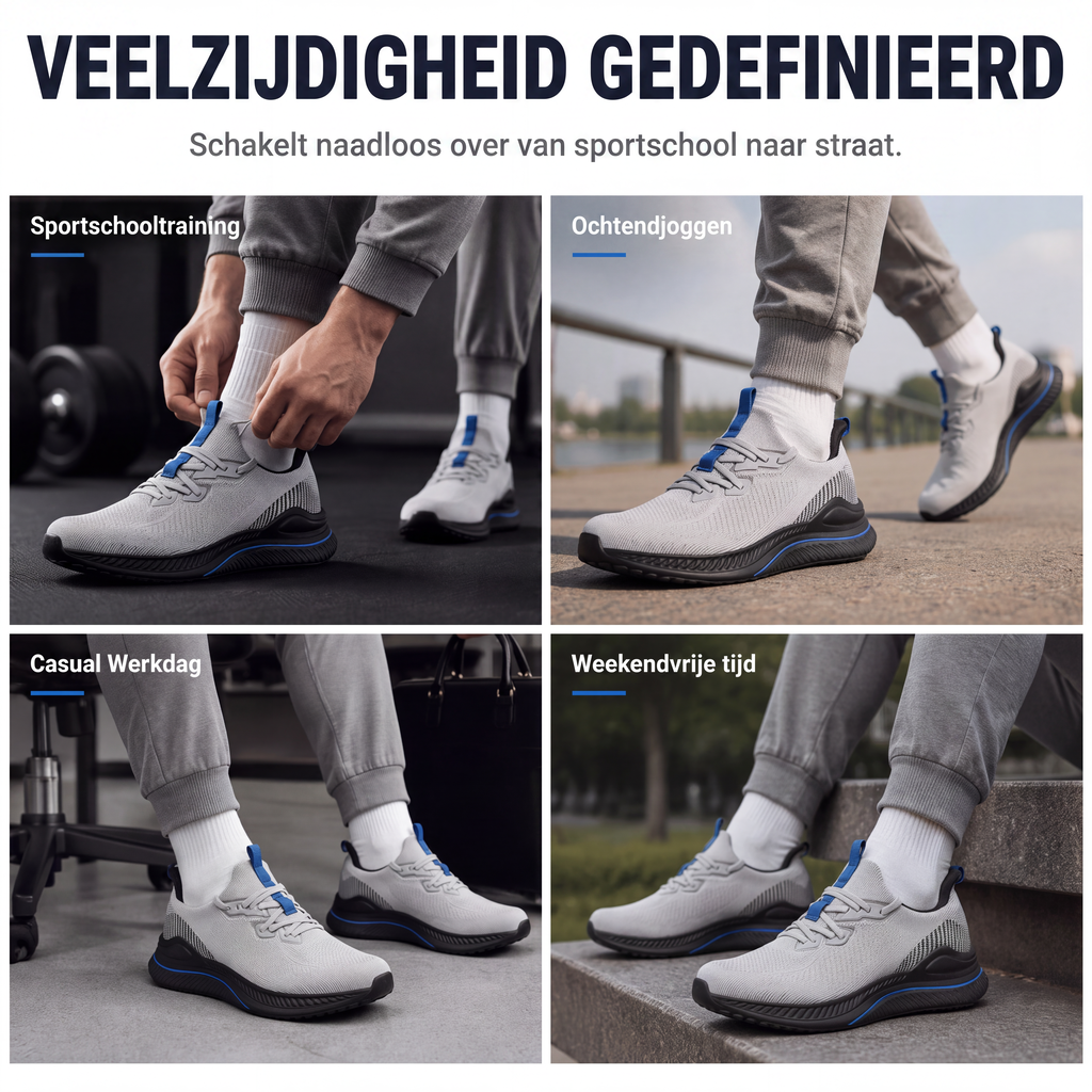 Lichtgewicht ademende casual hardloopschoenen