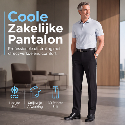 🔥 Tijdelijke Aanbieding ✨ Heren Casual Broek van IJszijde – Lichtgewicht, Ademend & Ultiem Comfort 👖