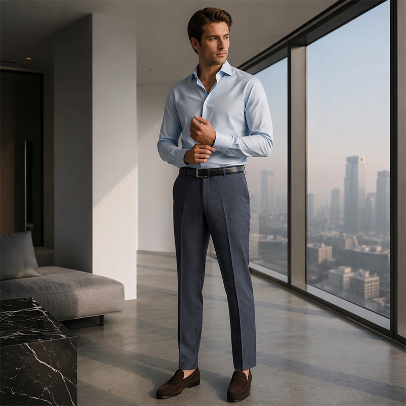🔥 Tijdelijke Aanbieding ✨ Heren Casual Broek van IJszijde – Lichtgewicht, Ademend & Ultiem Comfort 👖