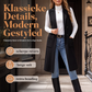 💎 Gratis verzending Dames Mouwloze Longline Blazer – Elegante Open Voorkant & Verfijnde Pasvorm 🤍
