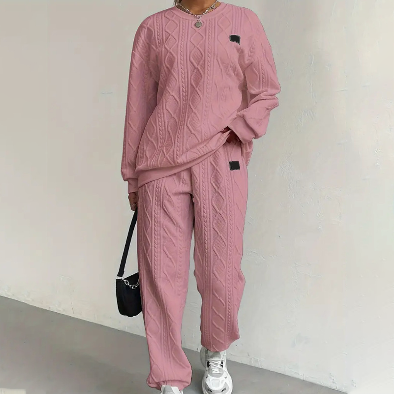 🔥Gratis verzending✈️Dames Gebreide Trui & Broek Set – Comfortabele 2-Delige Outfit met Casual Stijl 💕