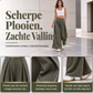 🔥 50% KORTING ✨ Dames Geplooide Wijde Pijpen Broek – Elegante Pasvorm & Comfortabele Bewegingsvrijheid 👖