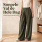 🔥 50% KORTING ✨ Dames Geplooide Wijde Pijpen Broek – Elegante Pasvorm & Comfortabele Bewegingsvrijheid 👖
