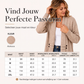 🧥✨Casual double-breasted knitvest voor dames