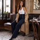 👖Hoge taille pantalon met double-breasted design voor dames