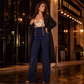 👖Hoge taille pantalon met double-breasted design voor dames
