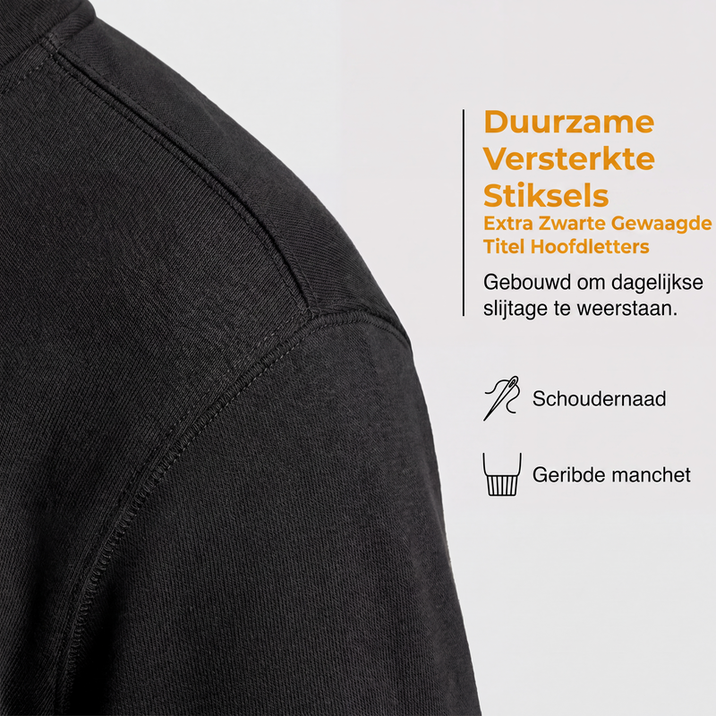 🤍✨Premium sweatshirt met kwartrits