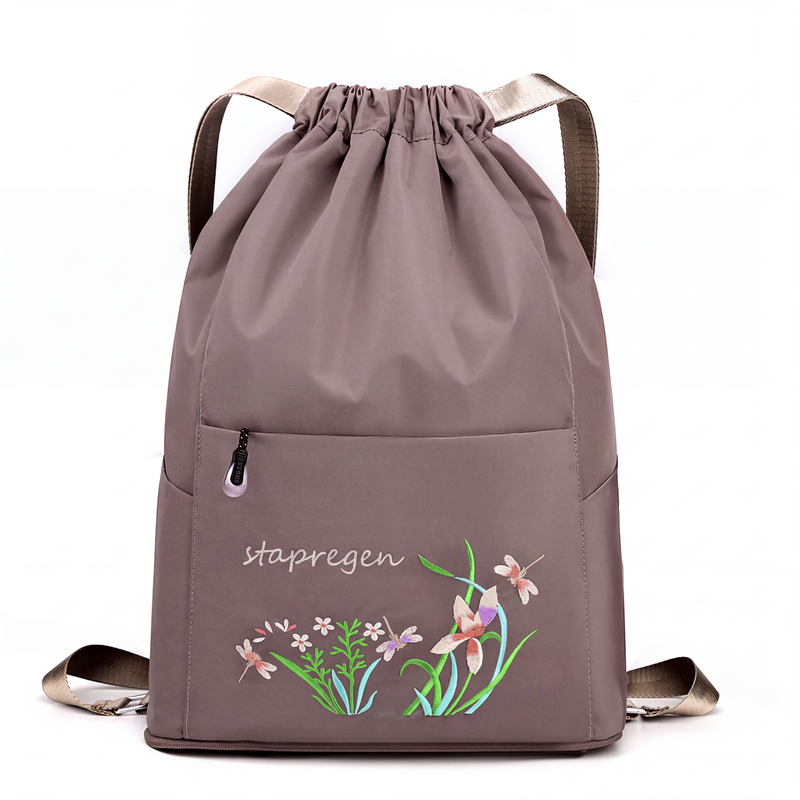 😍Vintage opvouwbare trekkoordrugzak voor vrouwen
