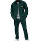 🔥Gratis verzending✈️Heren Wafelgebreid Jack en Broek Tweedelige Casual Set