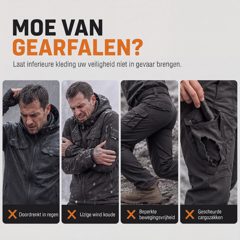 🔥Gratis verzending✈️Waterdichte tactische shell-set