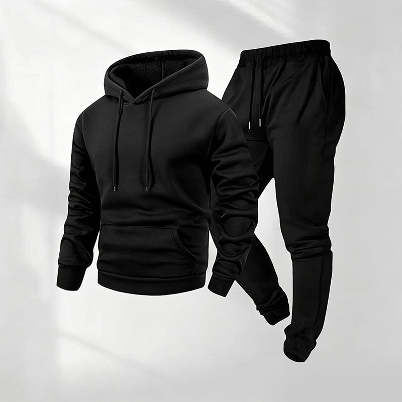 🔥👕Gratis verzending✈️Casuele graphic hoodie en joggingbroek set voor heren