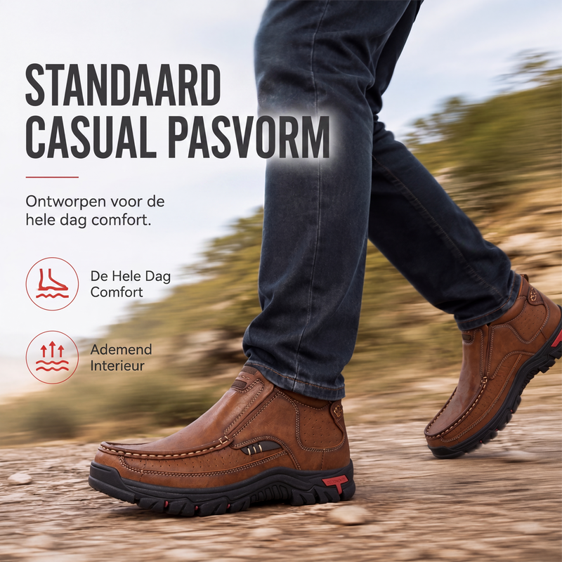 🔥Gratis verzending✈️Heren casual instapschoenen van PU-leer