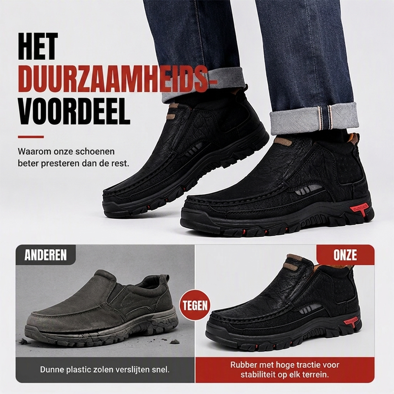 🔥Gratis verzending✈️Heren casual instapschoenen van PU-leer
