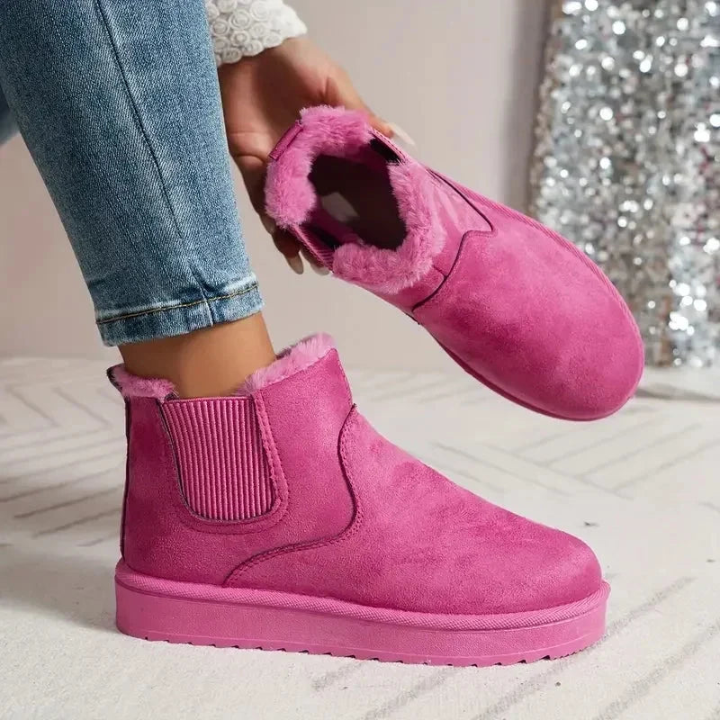 🔥 Tijdelijke Aanbieding ✨ Dames Comfortabele Warme Korte Laarzen – Zachte Voering & Ondersteunend Loopcomfort 👢
