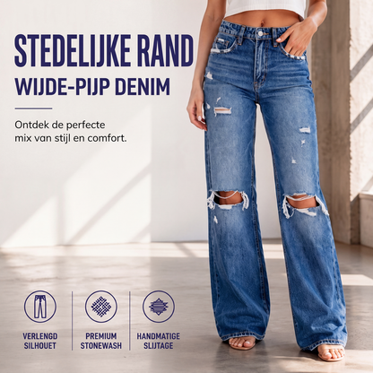 💎 Exclusieve Deal ✨ Dames High Waist Gescheurde Jeans 👖 Trendy Look, Comfortabele Pasvorm & Flatterend Design