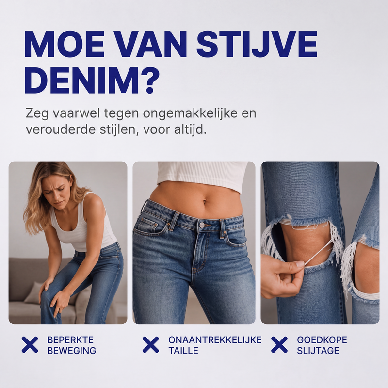 💎 Exclusieve Deal ✨ Dames High Waist Gescheurde Jeans 👖 Trendy Look, Comfortabele Pasvorm & Flatterend Design