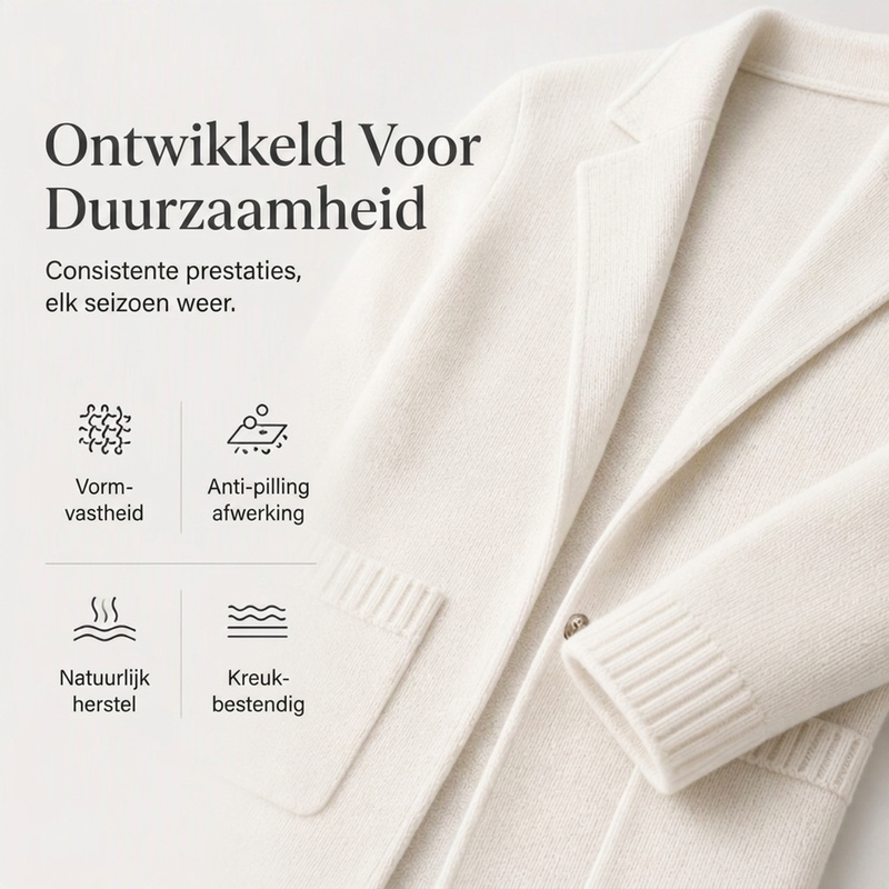 🌸 Nieuwe Collectie ✨ Gebreid Damesvest met Reverskraag 🧶 Elegant Design, Zacht & Comfortabel