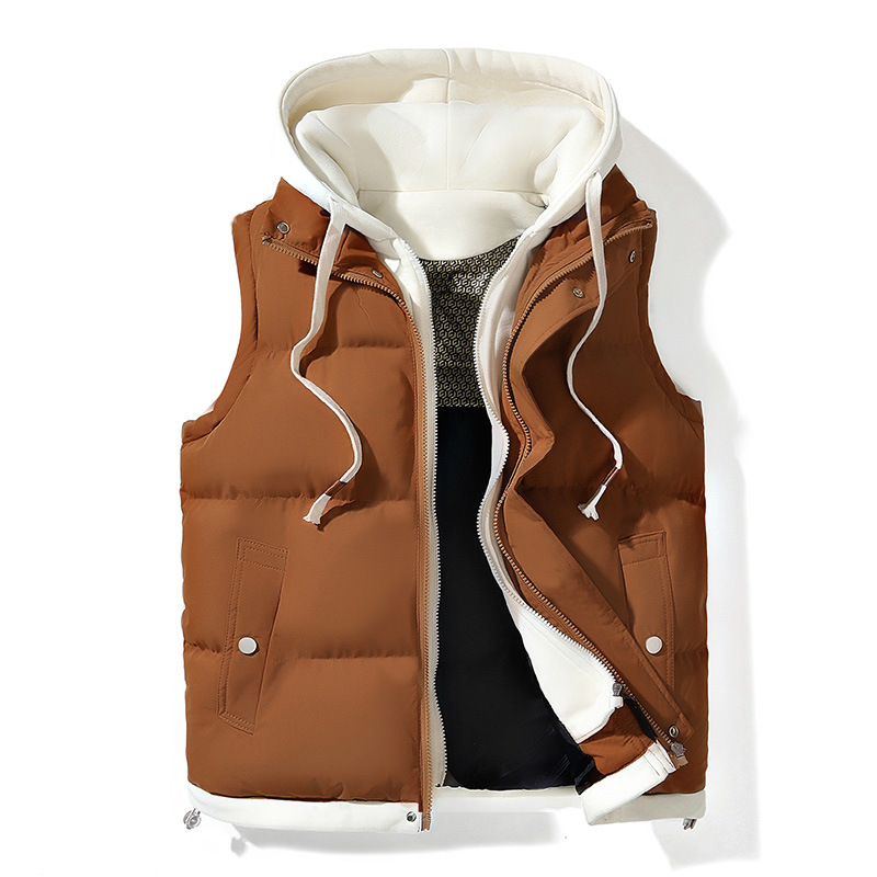 🔥Gratis verzending✈️Verdikte gewatteerde winterbodywarmer met capuchon