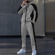 🔥Gratis verzending✈️50% OFF🔥Heren Kleurblok Ritshoodie & Joggingbroek Set