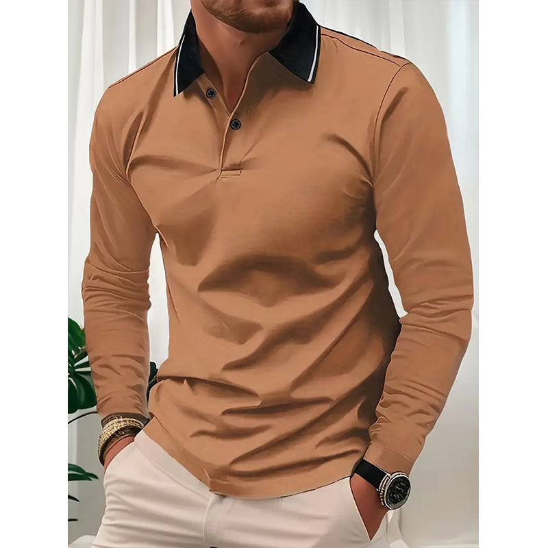 Korte mouw golfsportshirt voor heren