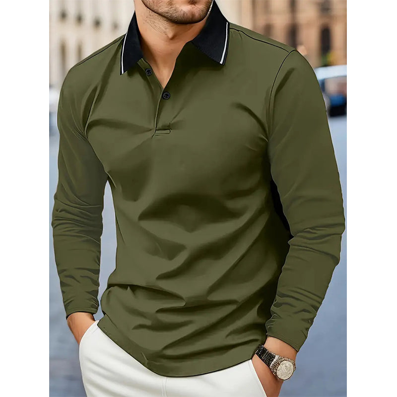 Korte mouw golfsportshirt voor heren