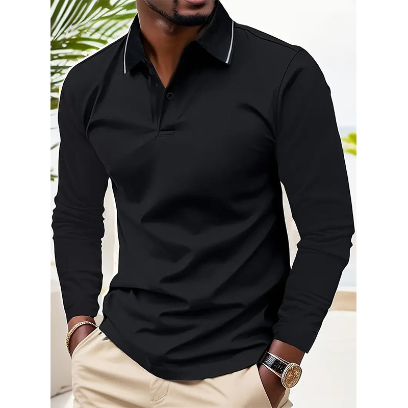 Korte mouw golfsportshirt voor heren