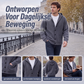 🔥Gratis verzending✈️Herengebreid vest met capuchon, casual losvallend jack met knopen en trui-stijl
