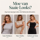 👗Damesmini-jurk met vierkante hals en lange mouwen