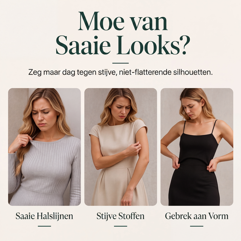 👗Damesmini-jurk met vierkante hals en lange mouwen