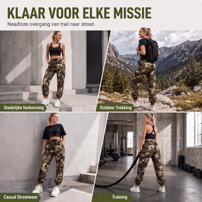 👖Lichtgewicht outdoor joggingbroek voor dames, cargobroek