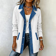 🧥🔥Gratis verzending✈️Casuele spijkerjack voor dames met patchwork