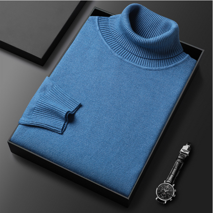 🔥Herensweater van premium kasjmier in effen kleur