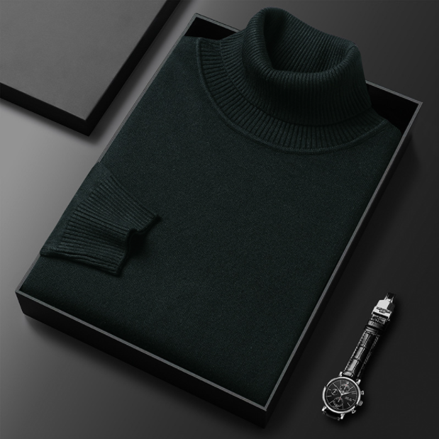🔥Herensweater van premium kasjmier in effen kleur