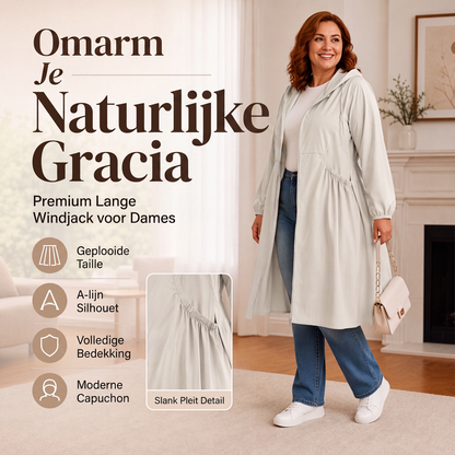 🔥Gratis verzending✈️Casual losvallende halflange capuchonjas voor dames