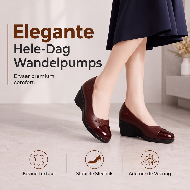 👟Comfortabele sleehakpumps voor dames
