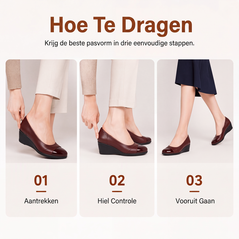 👟Comfortabele sleehakpumps voor dames