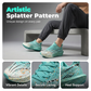 📢📢50% KORTING !! ⏰Casual sneakers met glow-in-the-dark-spetterprint